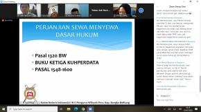 INI Babel dan FH UBB Latih Mahasiswa Menyusun Akta Perjanjian 